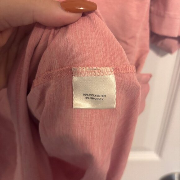 Peter Millar Crown Crafted Polo Shirt Peach Coral Short Sleeve Mens XL Golf Hike - Picture 3 of 6